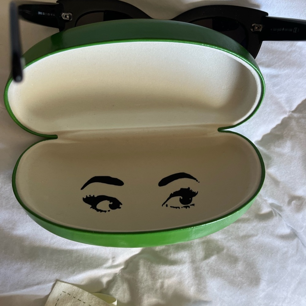 Kate Spade Glossy Black Sunglasses - Picture 4 of 4